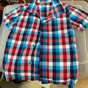Little boys button up shirt